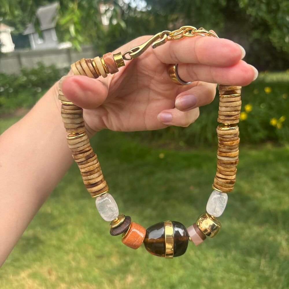 Lizzie Fortunato Neptune Collar Necklace